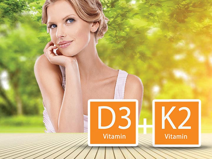 D3 és K2-vitamin a ráncok ellen és a belső bőrfiatalításhoz