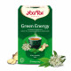 YOGI TEA® Bio Energizáló zöld tea, 17 filter
