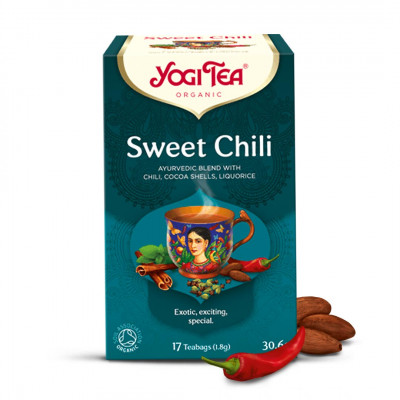 YOGI TEA® Bio édes chili tea 17 filter