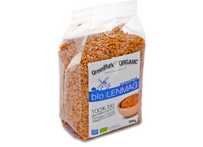 Greenmark Bio aranysárga lenmag 500 g