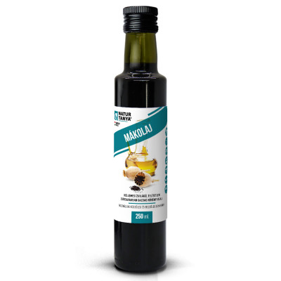 Natur Tanya® MÁKOLAJ - prémium gourmet olaj, külsőleg és belsőleg 250 ml