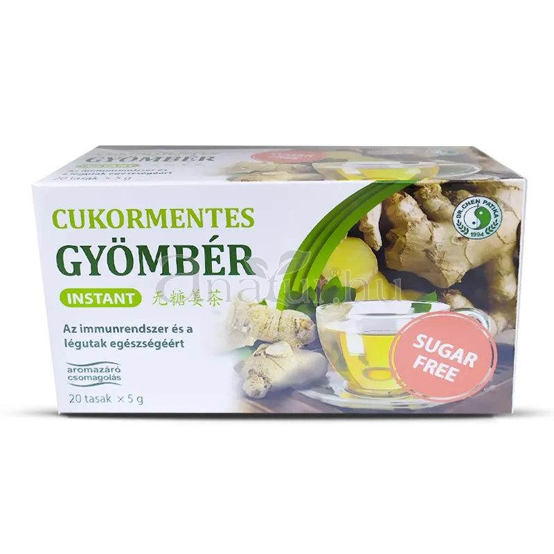 Dr. Chen Instant Gyömbér tea – CUKORMENTES 20x