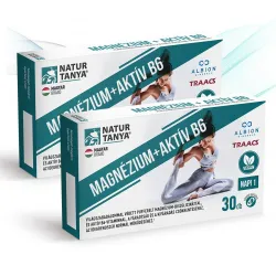 Vegán magnézium és aktív B6-vitamin duopack akció Natur Tanya. Világszabalommal védett magnézium-biszglicinát kedvezmé