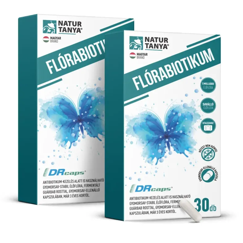 Natur Tanya® FLÓRABIOTIKUM DUOPACK -10% kedvezménnyel