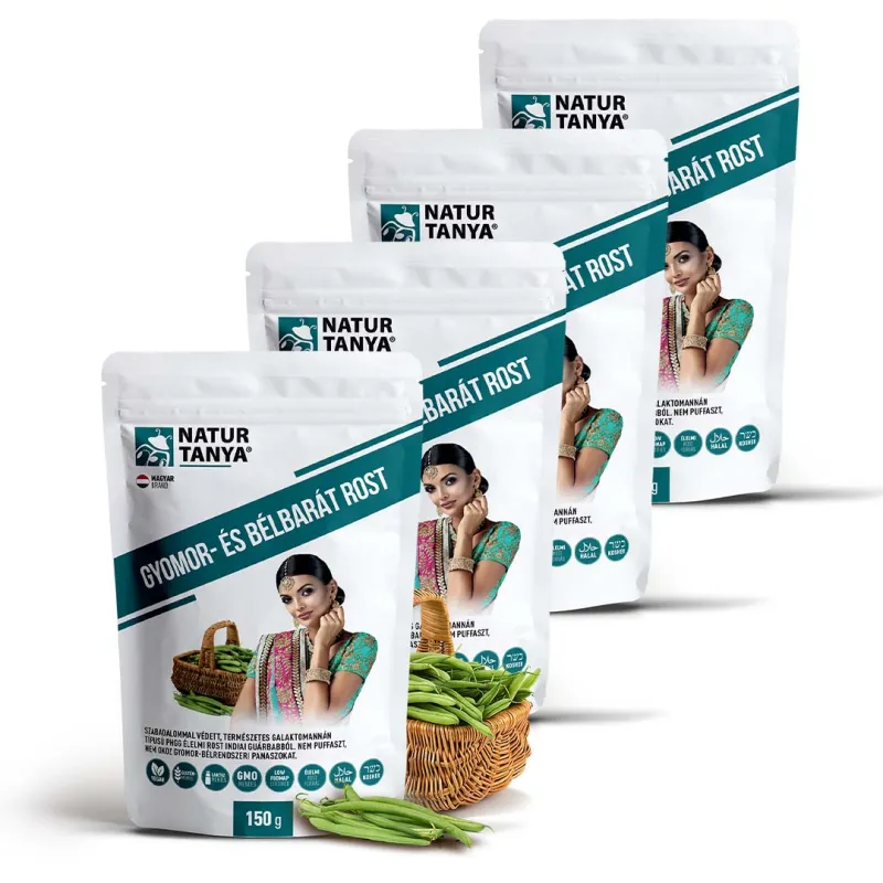 Gyomor- és bélbarát rost kúracsomag