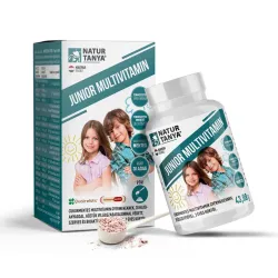 JUNIOR MULTIVITAMIN – Természetes gyerek multivitamin, 3 éves kortól Natur Tanya®
