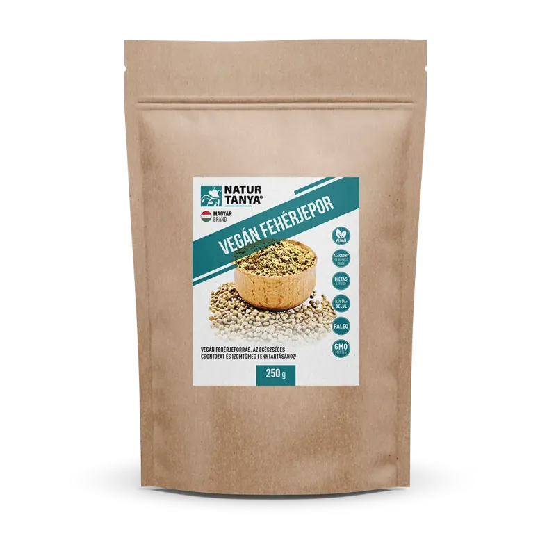 Vegán Fehérjepor Natur Tanya® - Növényi protein 250g