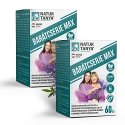 Natur Tanya BARÁTCSERJE MAX, barátcserje és bioaktív B6-vitamin nőknek. 2x60 db