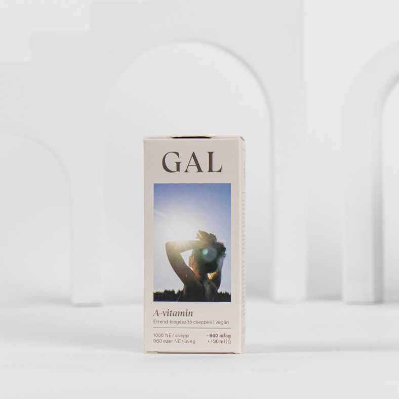 GAL A-vitamin cseppekek – immunrendszer, szemek és bőr egészsége