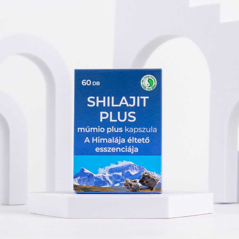 Dr. Chen SHILAJIT PLUS - MÚMIO kapszula - Természetes lendület az ősi hegyekből Astragalussal. 60 db.