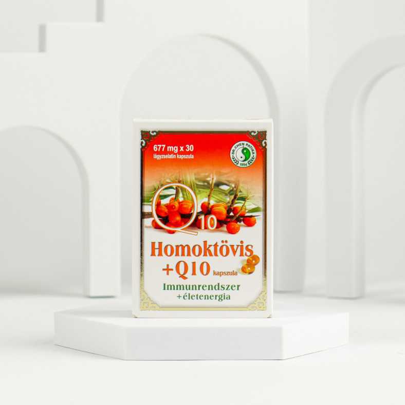 Dr. Chen Homoktövis + Q10 – vitalitás és sejtvédelem nap mint nap.