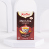 Férfiaknak bio, koffeinmentes ajurvédikus gyógynövény- és fűszertea gyömbérrel, ginzenggel, chilivel és szerecsendióval.