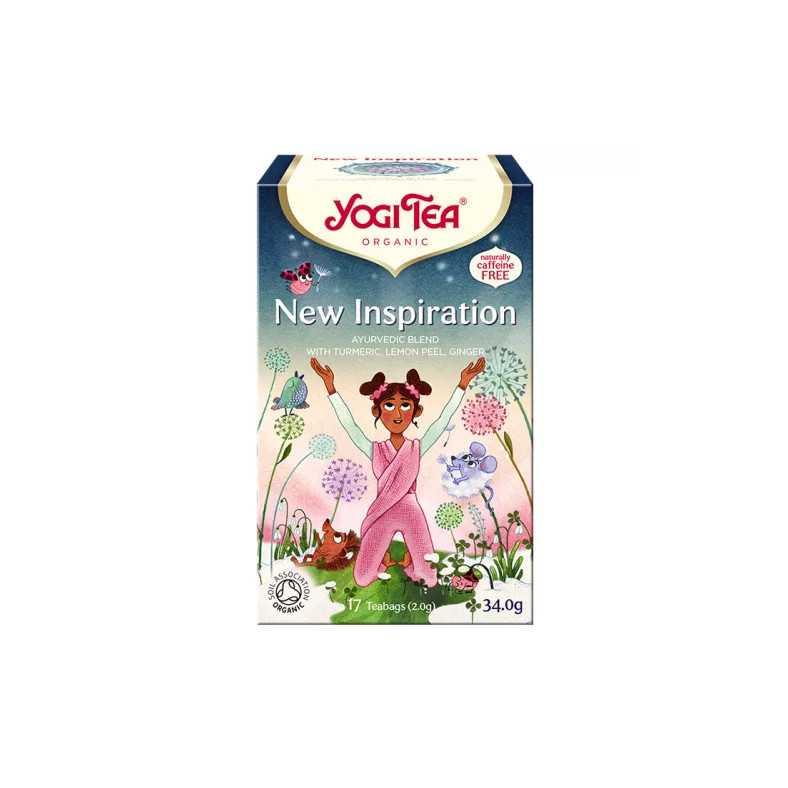 YOGI TEA® New Inspiration - Új Inspiráció bio tea.