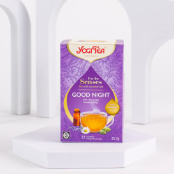 YOGI TEA® Bio tea az érzékeknek - Jó éjszakát (17 filter)