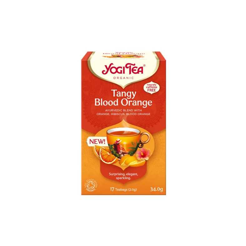 YOGI® Pezsdítő vérnarancs bio tea ajurvédikus gyógynövénykeverék