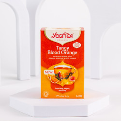 Gyümölcsös, aromás, koffeinmentes tea, amely vegán, glutén- és laktózmentes.
