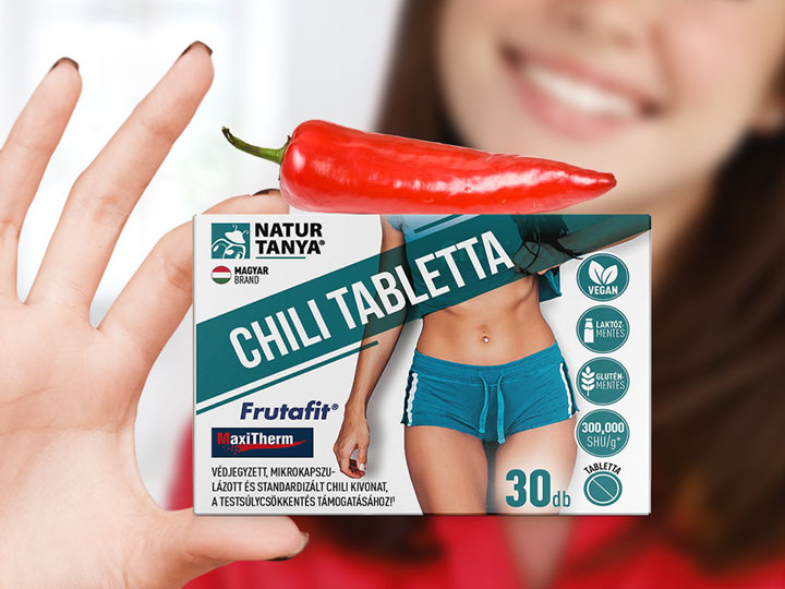 Belülről: zsírégető Chili tabletta