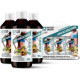 Lipo+ folyékony koncentrátum 60 napos kúracsomag - 12 féle gyógynövény kivonat és FOS (fruktooligoszacharid) Natur Tanya® 