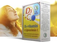 Dr. Chen D3-vitamin + Liposzómás C-vitamin lágyzselatin kapszula. Immunrendszer, idegrendszer 30 db