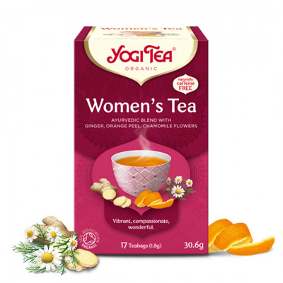 YOGI TEA® Bio Női tea, 17 filter