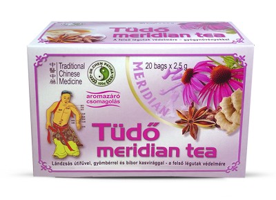 Dr. Chen Tüdő meridián, immunerősítő, felső légutak egészségét védő filteres tea. 20db -10%!!!