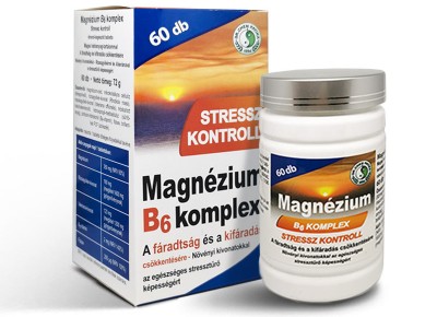 Dr. Chen Magnézium B6 komplex stressz kontroll tabletta 60 db -10%!!!