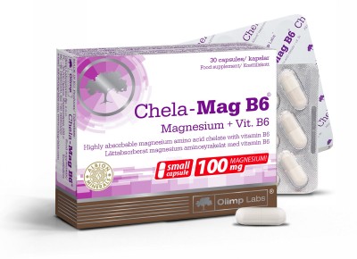 Chela-Mag B6® ALBION® magnézium-biszglicinát, B6-vitaminnal